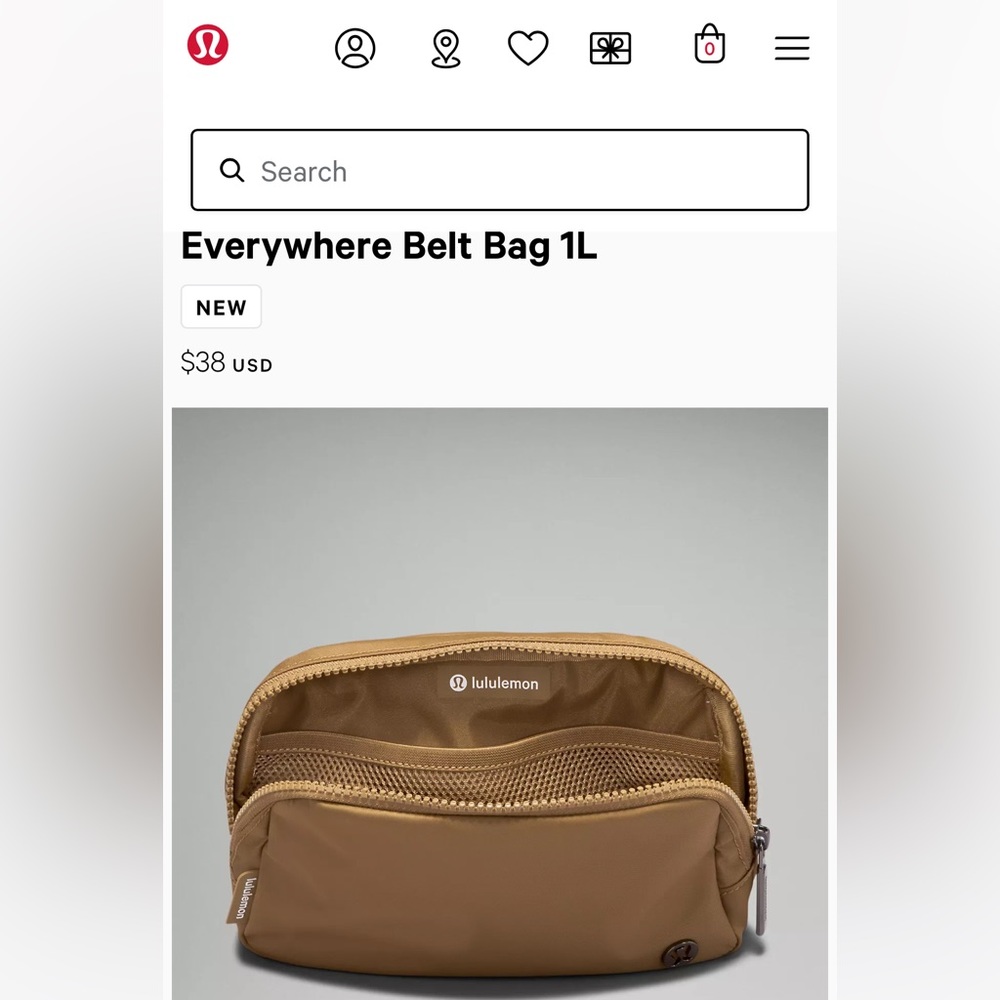 lululemon athletica Everywhere Belt Bag 1L - Brown